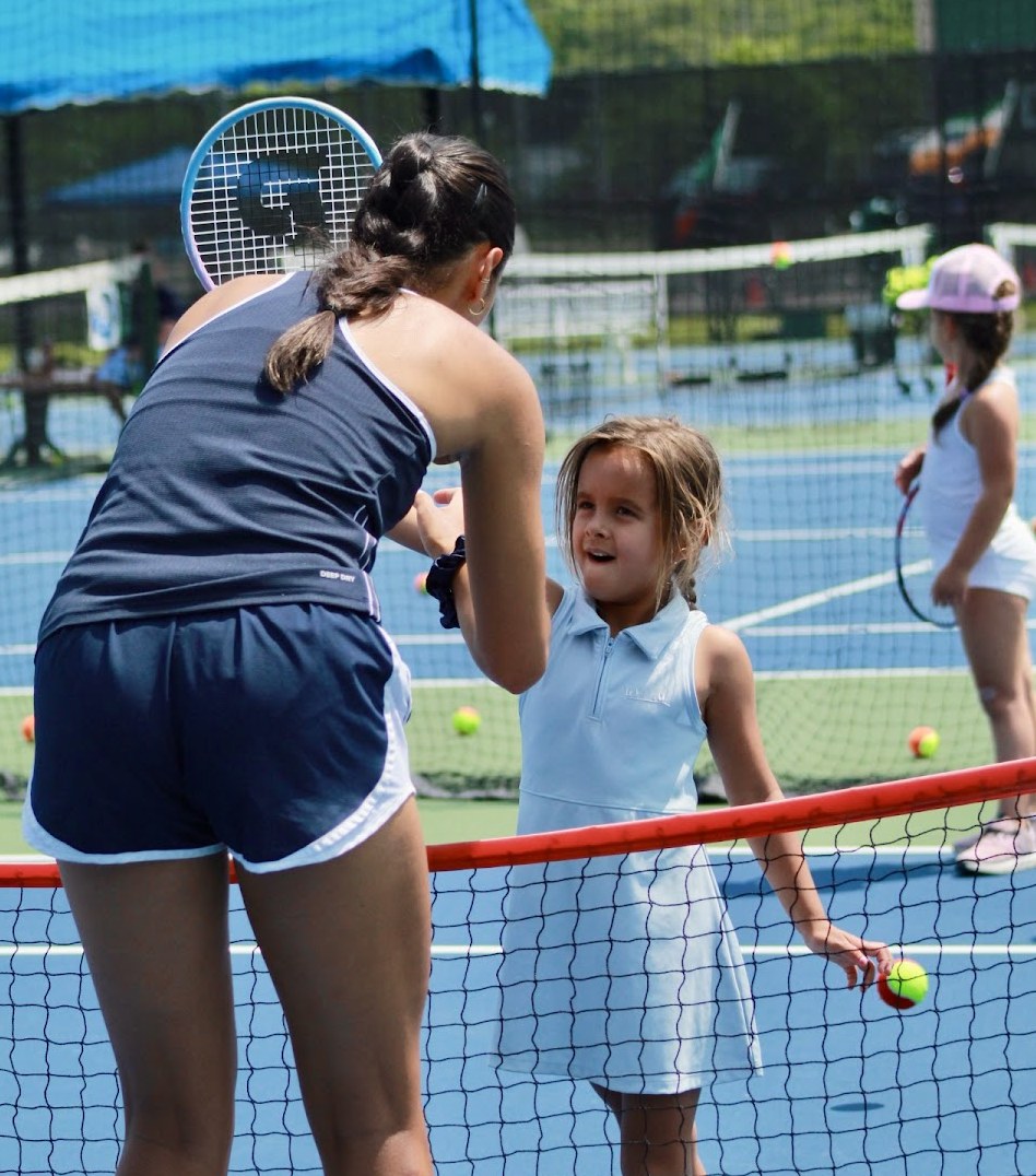Adult clinic on court