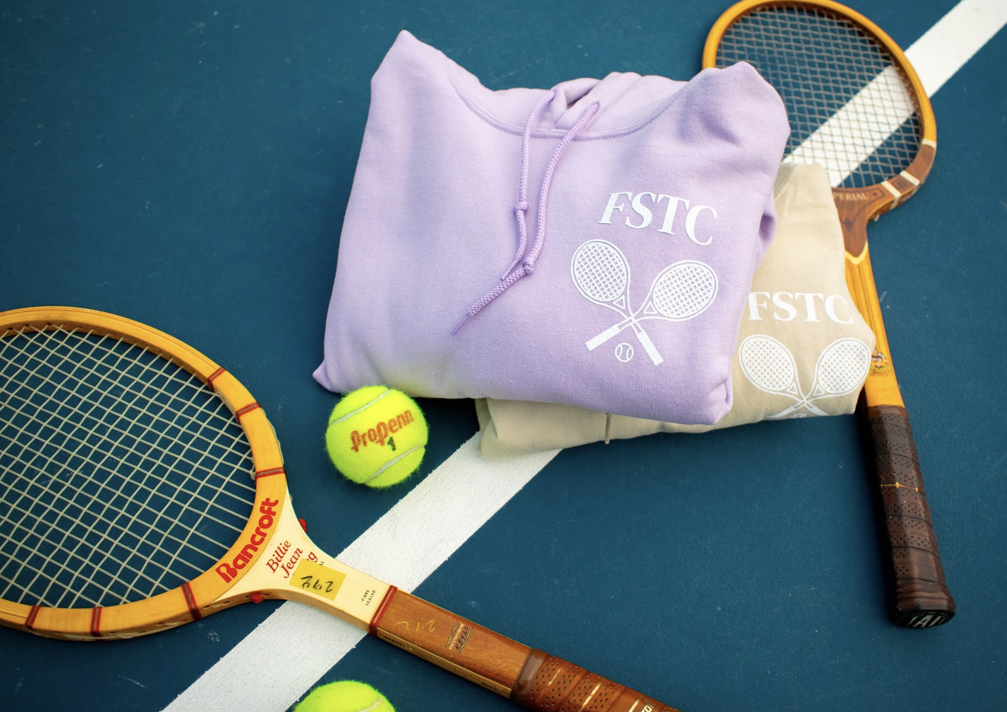 Indoor hard court at FS Tennis Club